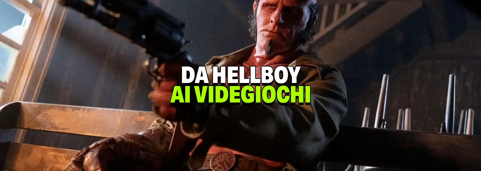 Da Hellboy ai videogames - Con Ron Perlman / NPC: Federico Frusciante